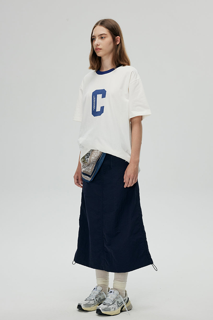 【即納】CONTRAFIEND CロゴプリントリンガーT CON001