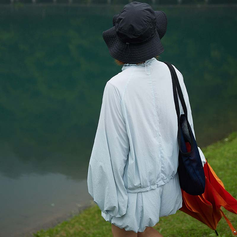 【即納】BULVBUTING ルーズウィンドブレーカー BLB073