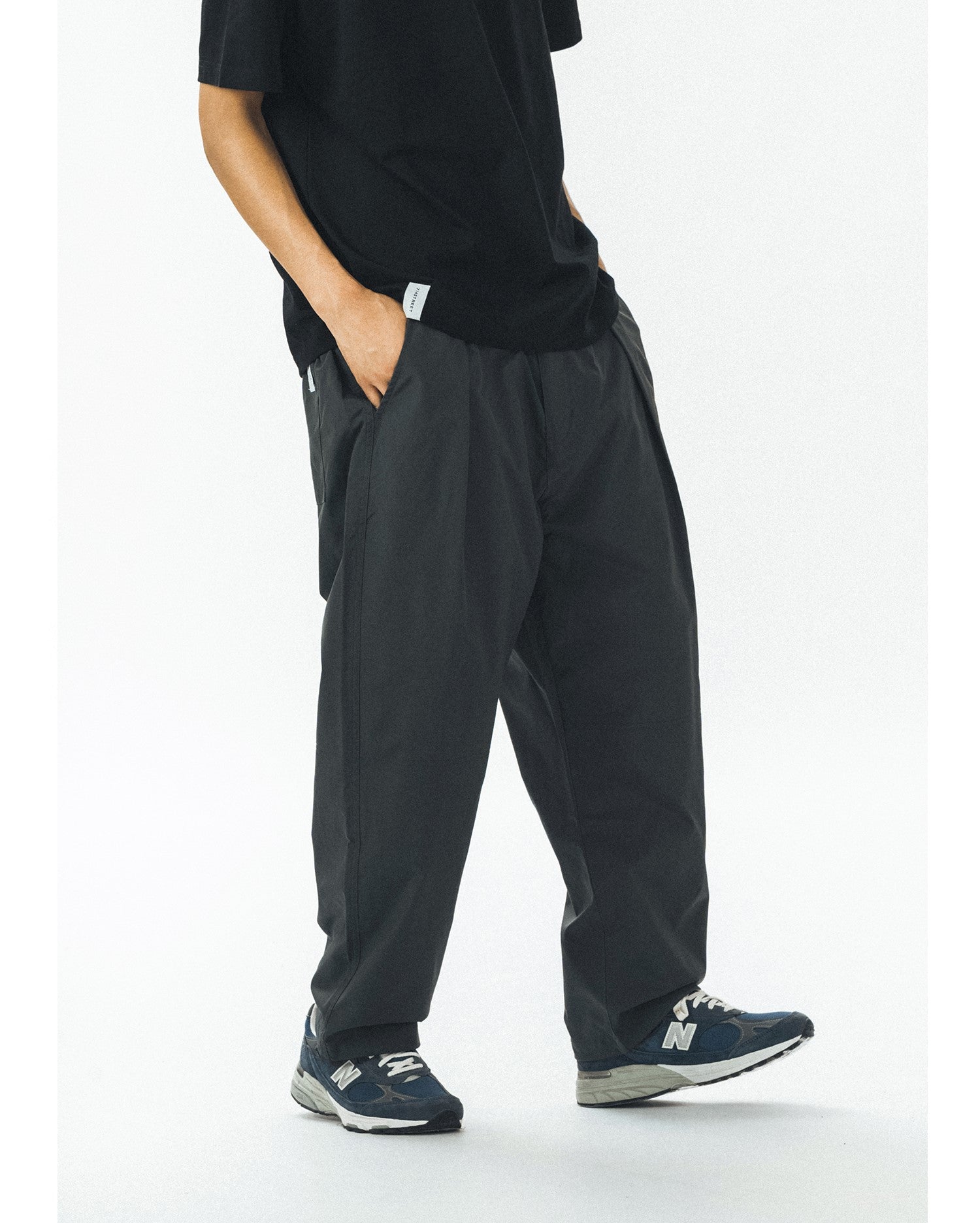 【即納】714street ストレートナイロンパンツ 714ST092