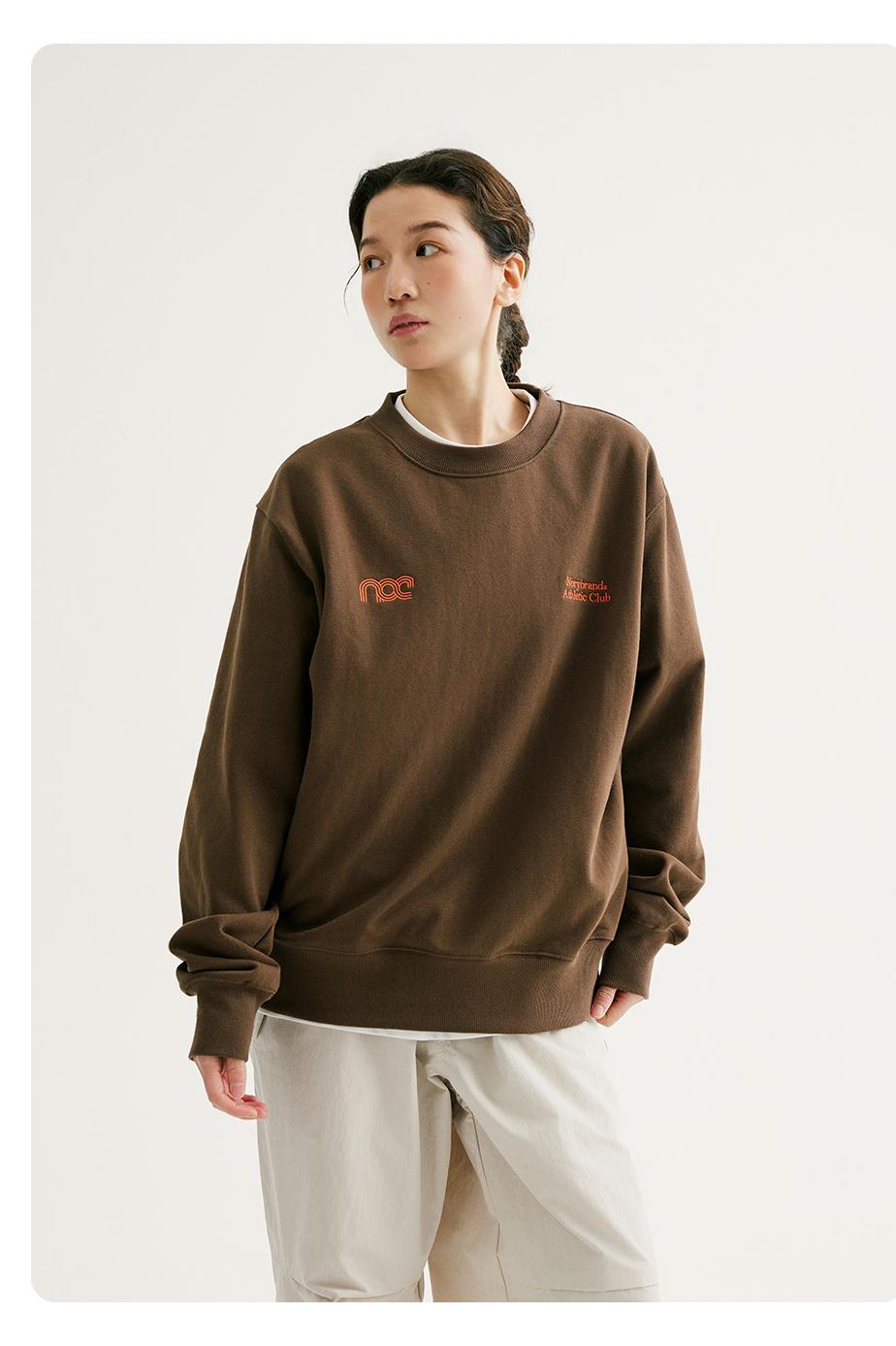 【即納】NORYBRAND クルーネックスウェットシャツ NGA018