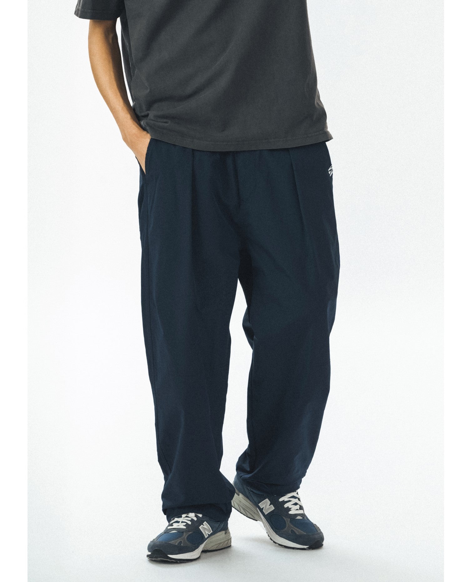 【即納】714street ストレートナイロンパンツ 714ST092