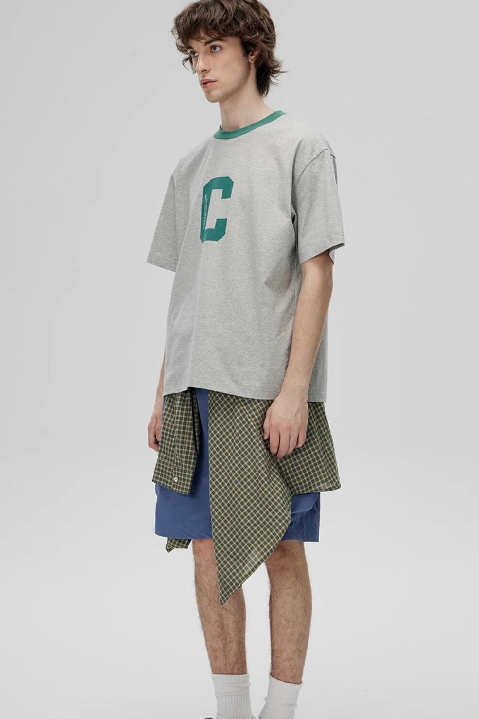 【即納】CONTRAFIEND CロゴプリントリンガーT CON001