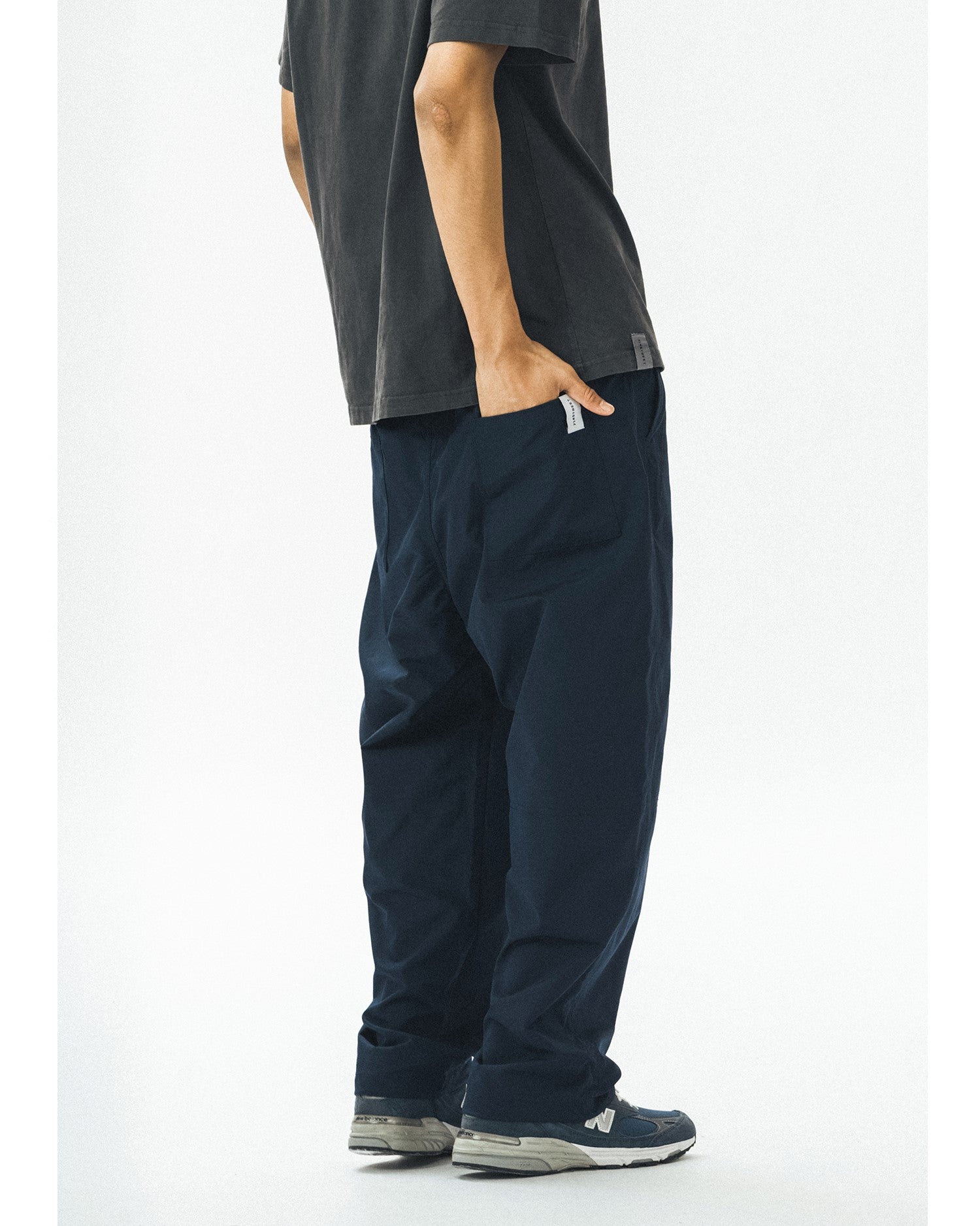 【即納】714street ストレートナイロンパンツ 714ST092