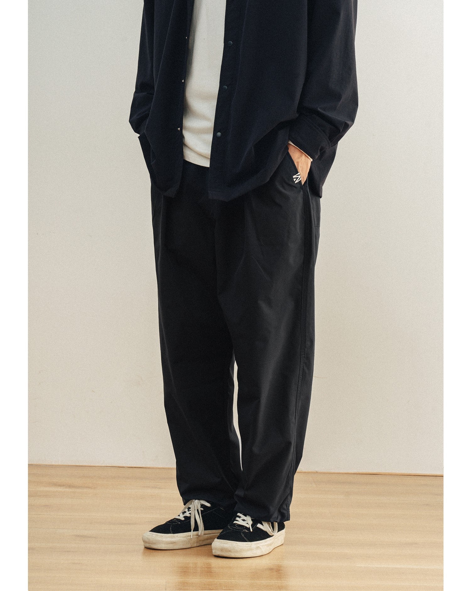 【即納】714street ストレートナイロンパンツ 714ST092