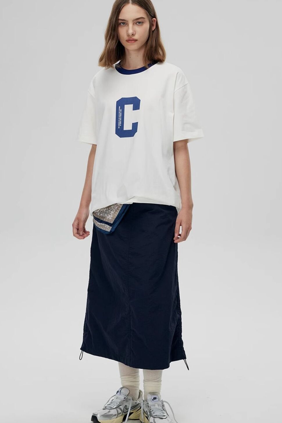 【即納】CONTRAFIEND CロゴプリントリンガーT CON001