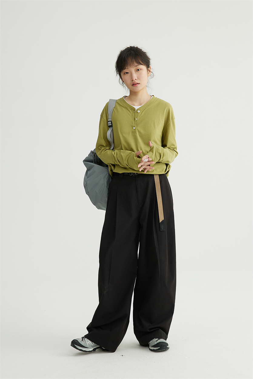 【即納】BULVBUTING ギャザーパンツ BLBT061