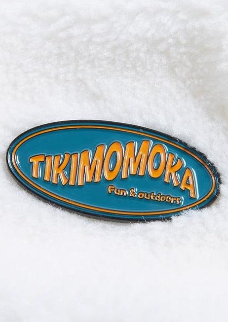 TIKIMOMOKA ブランドロゴマグネットブローチ TMK096