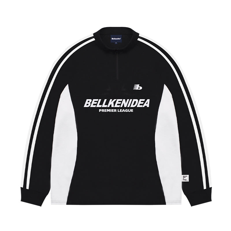 BELLKENIDEA バイカラーハイネックスウェット BKD086