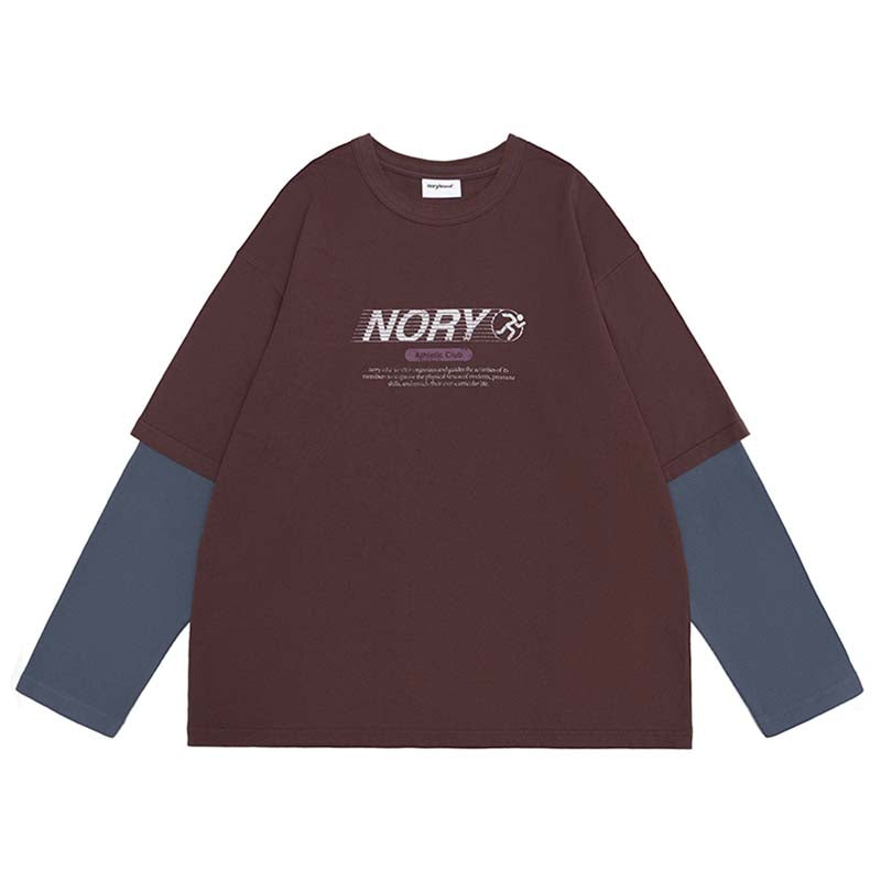 NGOARMY フェイクレイヤードTシャツ NGA040