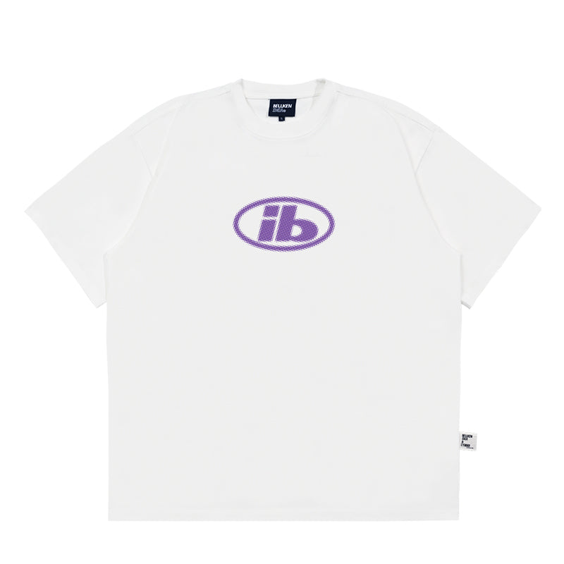 BELLKENIDEA ソリッドカラープリントTシャツ BK063