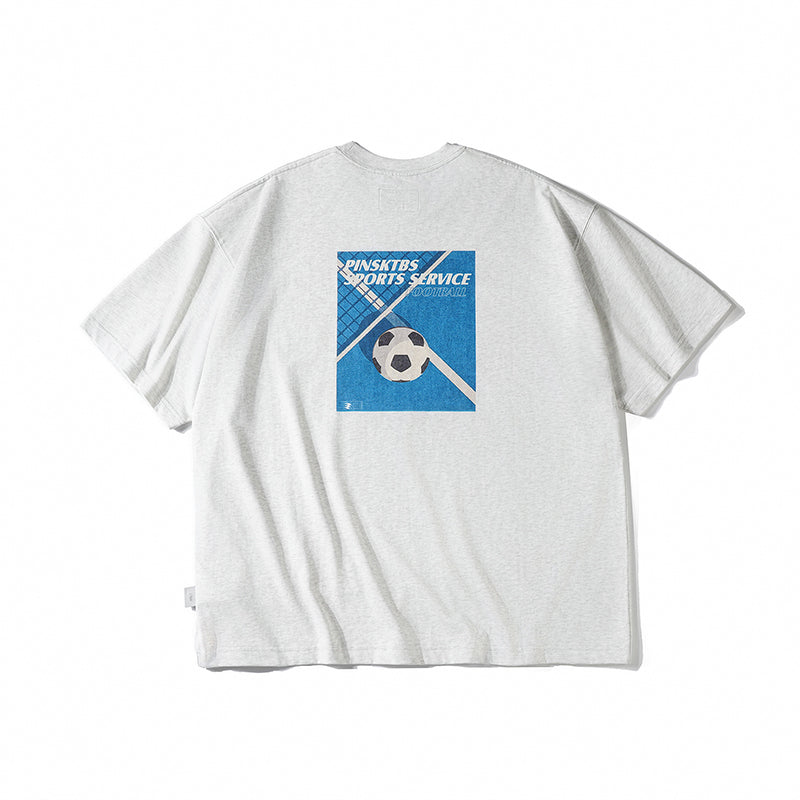 PINSKTBS スポーツグラフィックTシャツ PST052