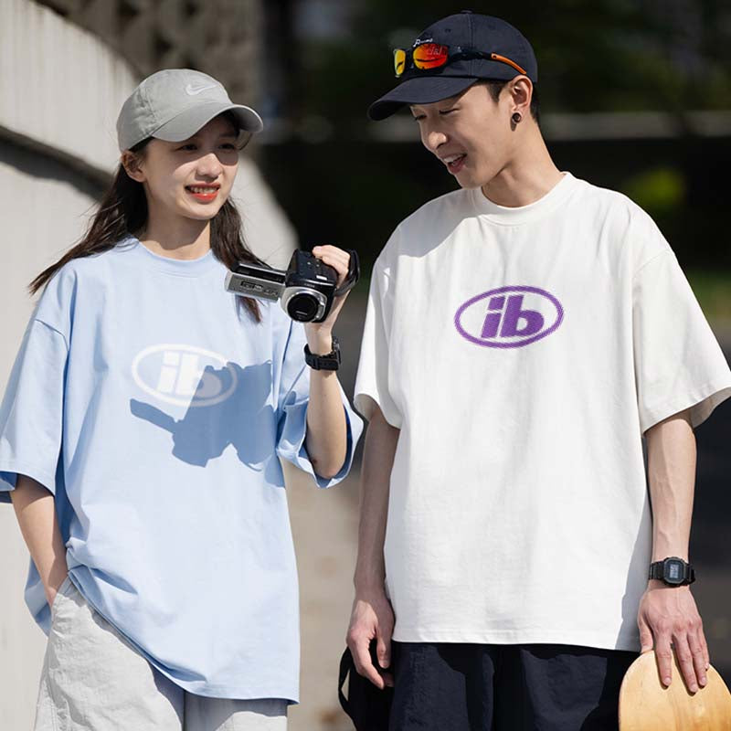 BELLKENIDEA ソリッドカラープリントTシャツ BK063