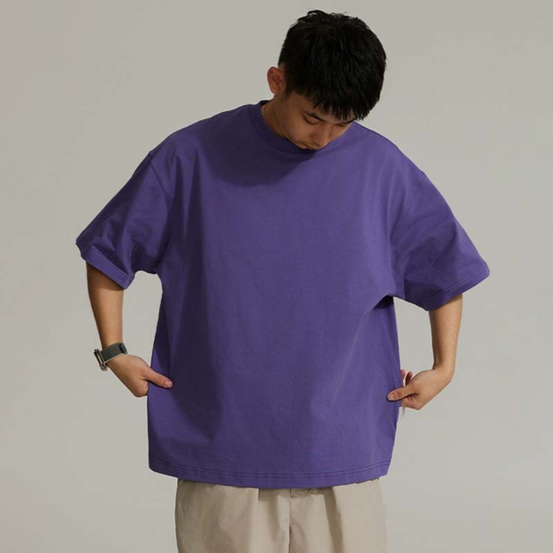 PINSKTBS オーバーサイズシンプルTシャツ PST038