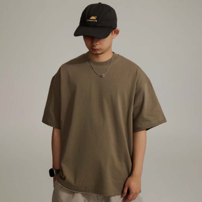 PINSKTBS オーバーサイズシンプルTシャツ PST038