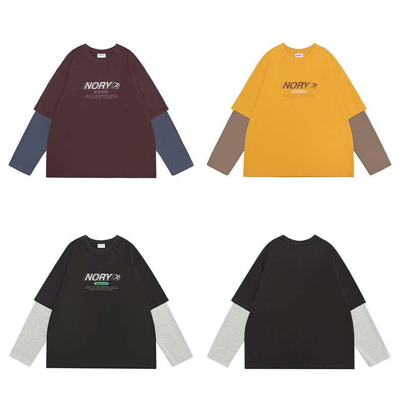 NGOARMY フェイクレイヤードTシャツ NGA040