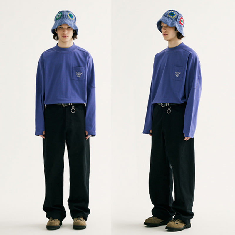 NORYBRAND シンプルデザインロングパンツ NBD008