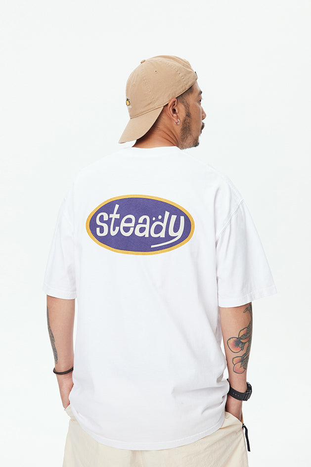 SHOGA steadyバックプリントT SGA077