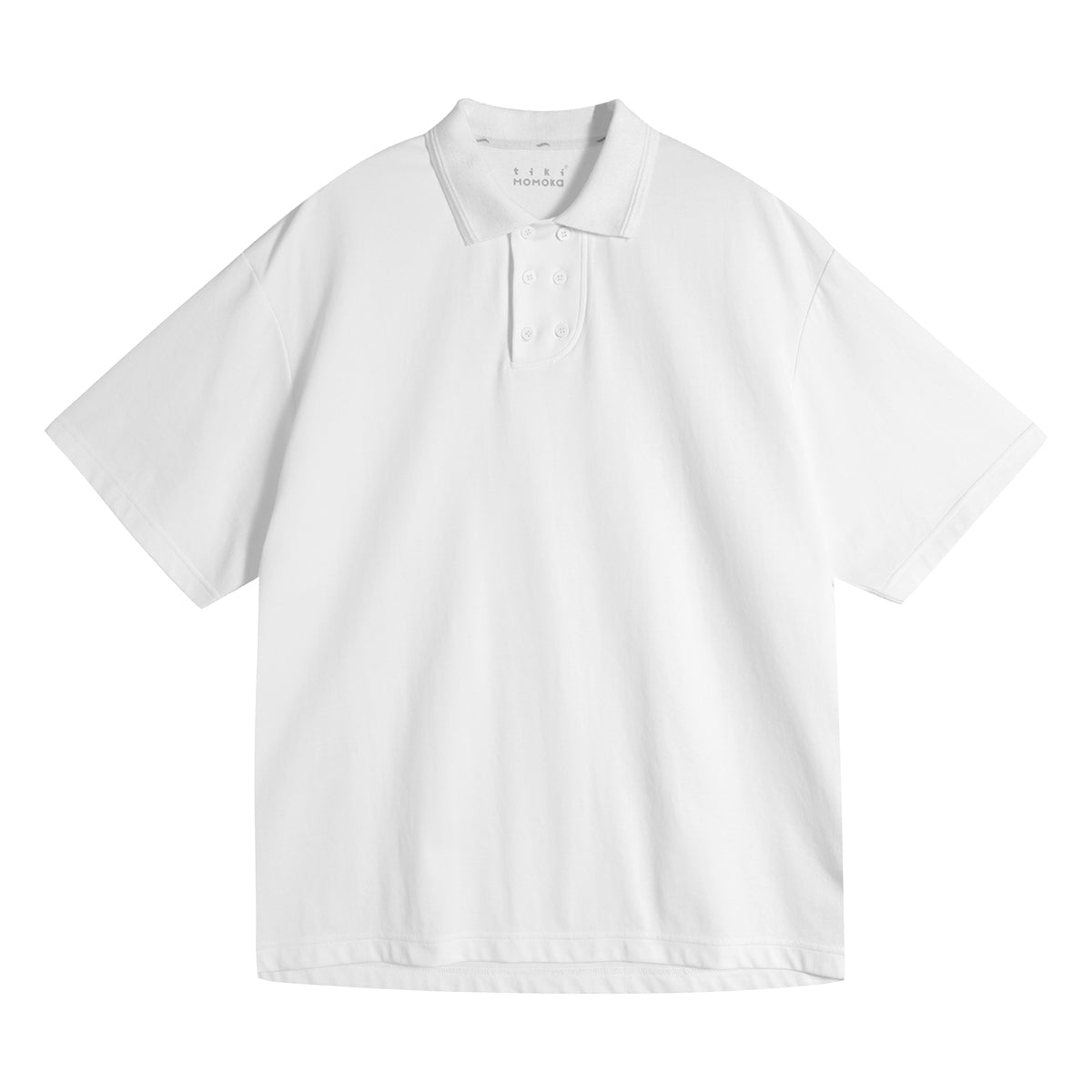 TIKIMOMOKA オリジナルダブルブレストポロシャツ TKM014
