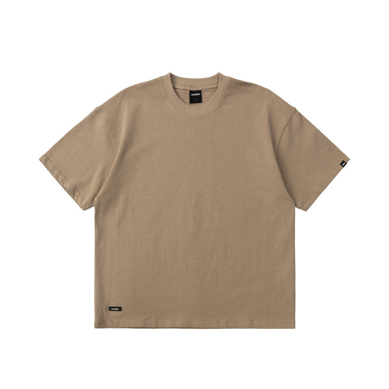 OCTOBEE ピュアコットン ラウンドネック Tシャツ OTB001